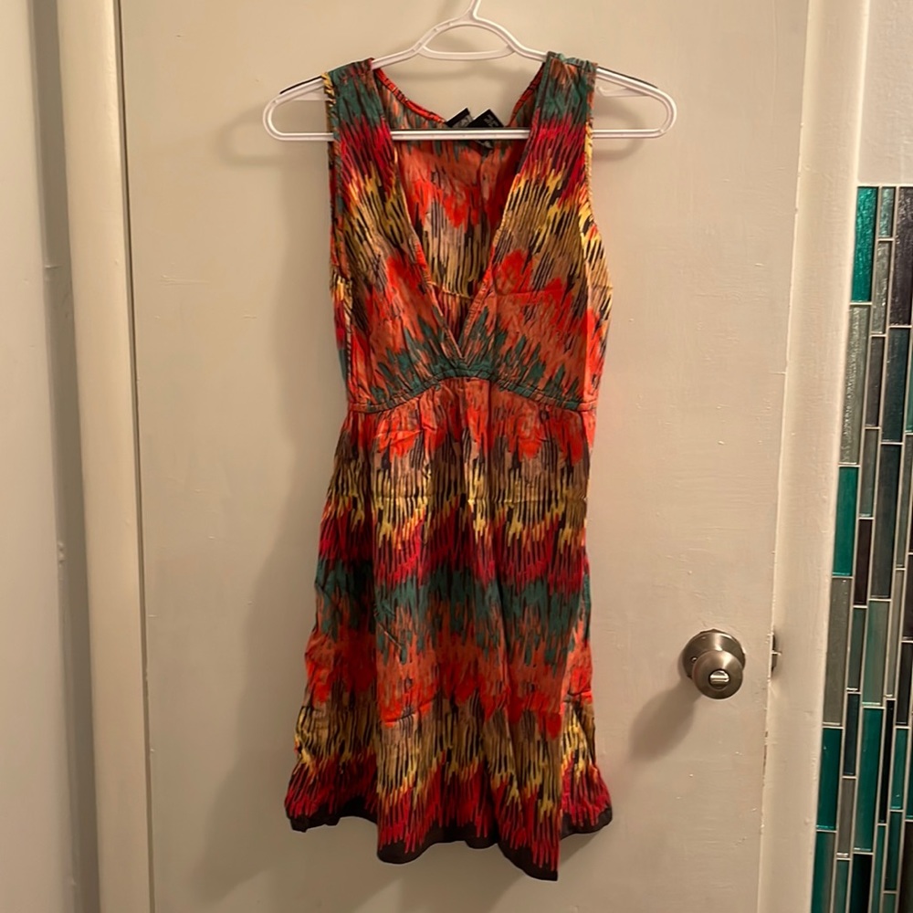 Angie Multicolor tank dress size medium